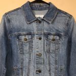 Old Navy Women’s Denim Jean Medium Wash Button-Up Jacket Photo 1