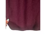 Max Studio Maroon Long Sleeve Scoop Neck Merino Wool Knit Sweater Women Sz L Photo 4