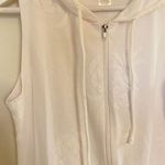 Wearabout small bathing suit zipper cover up hooded pineapple White Photo 4