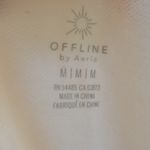 Aerie NWT Offline by Cropped Polo Shirt Distressed Tennis Core Vacation Size M Photo 6