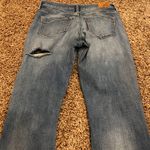 EXPRESS Skinny Mid Rise Distressed Jeans Photo 3