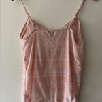American Eagle  Outfitters Women's Sheer Knit Cami Tank Top Blush Pink Y2K Vibes Photo 2