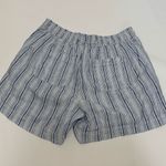 Briggs Linen Striped Short Blue Size M Photo 5