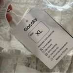 Gacaky Women's Summer Casual Sleeveless Rompers Ruffle Flowy Boho Sun Dr… White Size XL Photo 3