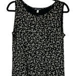 Vintage Made In Heaven Maxi Dress Dainty Daisy Floral 90s Grunge Boho Size S Black Photo 3