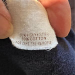 VTG North Carolina UNC Tar Heels Embroidered Floral Sweatshirt Large USA Blue Photo 5