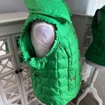 Juicy Couture 2000s Puffer Vest in Green Apple Size Large Photo 3