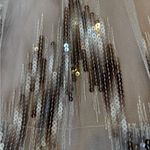 Antonio Melani  Sequin Tulle Skirt in Cream and Brown Photo 1