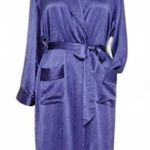 Victoria's Secret Vintage 80's  Textured Long Robe Size Medium Large Photo 0