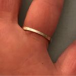 Womens Finger Ring Size 7.5 Zirconia Center Rhinestones Silver Tone Costume Photo 3