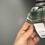 Paige M  Green and Cream Flannel Photo 3