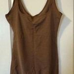 SKIMS Sheer Sculpt Open Bust Bodysuit Jasper Brown X Large Photo 0