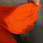 Ban Jara  orange boho blouse in small Photo 1