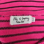 Pacific&Co Bkg &  New York Pink & Gray Dtrive Vneck Slouchy Sweater Size One Size Photo 4