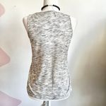 Ann Taylor Gray Beaded Neckline Top, Y2K, Boho, Indie, Coquette, Festival,‎ Retro, Small Photo 2