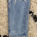 American Eagle Floral Embroidered Mom Jeans Photo 5