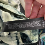 ZARA The Batik Tie Dye Midi Slip Skirt in Green Blue Size US XS Photo 11