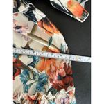 White Floral Maxi Dress Size L Flowy Feminine Long Summer Lightweight Boho Size L Photo 9