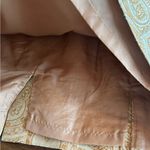Tommy Bahama Gold Paisley 100% Silk Lined Pencil Skirt Size 6 Photo 3