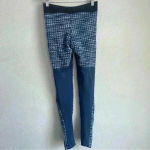 Nike Pro Hyper Warm Women's Fleece Training Tights Navy Blue Knit Size M Photo 3