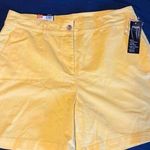 kim rogers BNWT size 14 Women's 7" Tummy Control Shorts - Bright Yellow Photo 0