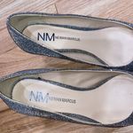 Neiman Marcus  embellished shiny holographic pumps size 6 Photo 2