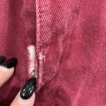 ZARA  Trafaluc Sz 6 Jeans Denim Wear High Rise Tapered Leg Mom Cranberry Women’s Photo 4
