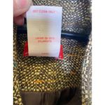 Oscar de la Renta Oscar by Blazer w/ Belt EUC Sz 10 Tweed Multicolored Brown Tan Photo 4