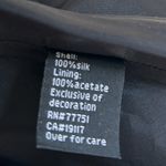 Betsey Johnson Y2K Silk Embroidered Strapless Dress Sz 2 Fairygrunge Whimsical Photo 6