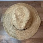 J.Crew 100% Rafia Women's Packable Straw Hat, Size M/L Photo 8