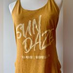 Next Level Apparel Women’s Sun Daze FGL House Tank Top in Mustard Yellow Size S Photo 2