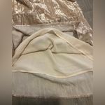 Anthropologie  Floreat Champagne Crinkle Velvet Shift Tunic Style Dress Size S Photo 5