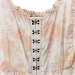 Torrid NEW  Floral Babydoll Challis Corset Top Cottagecore Milk Maid Garden 3X Photo 2