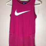 Nike mesh tank top workout athletic basketball tank top pink workout gear XS Photo 2