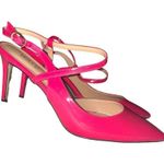 Wayderns beautiful new hot pink sling backs!! Size 10.5 Photo 1