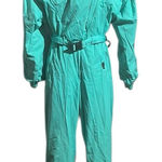 Killy VINTAGE Size 8 One Piece Snowsuit Mint Green Photo 0