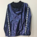 PINK - Victoria's Secret NWT! PINK Victoria’s Secret Hoodie Metallic Anorak Jacket NWT! Size XS small Photo 5
