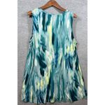 Logo Layers Tank Top Womens XL Sleeveless Loose Fit Tank Abstract Yellow Photo 4