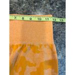 NVGTN Orange Camo Print High Waist Ankle Leggings Size Small Photo 5