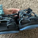 Chacos Chaco Women's ZX/3 Classic Strappy Sandals Blue Hollow Eclipse Size 11 Outdoor Photo 2