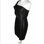 Milly  New York Black Shimmer Sleeveless Cocktail Party Special Event Dress 4 Photo 4