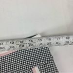 Alice + Olivia size 6 small houndstooth Black White Classic Skirt flare mini sch Photo 4