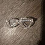 Labubu Clear Fashion Glasses White Photo 1