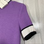 St. John NEW  Sport by Marie Gray Lavender Knit Top size P  (2) NWT Photo 4