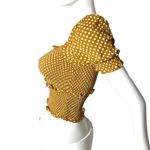 River Island shirred polka dot square neck crop top 8 Photo 32