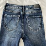 Aeropostale Medium Acid Wash Distressed Raw Hem Ankle Jeggings Photo 4