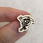 Nickelodeon Cosmo and Wanda Wood Stud Earrings Photo 3