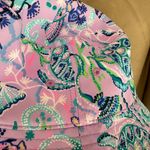 Lilly Pulitzer Lilac Freesia Mermaid Printed Bucket Hat One Size Photo 12