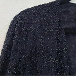 Emanuel Ungaro stunning vintage beaded‎ jacket size 4/ 38 Black Photo 4