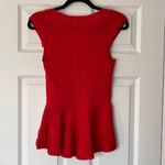 ZARA  Ruffled Peplum Top - Size S Photo 4
